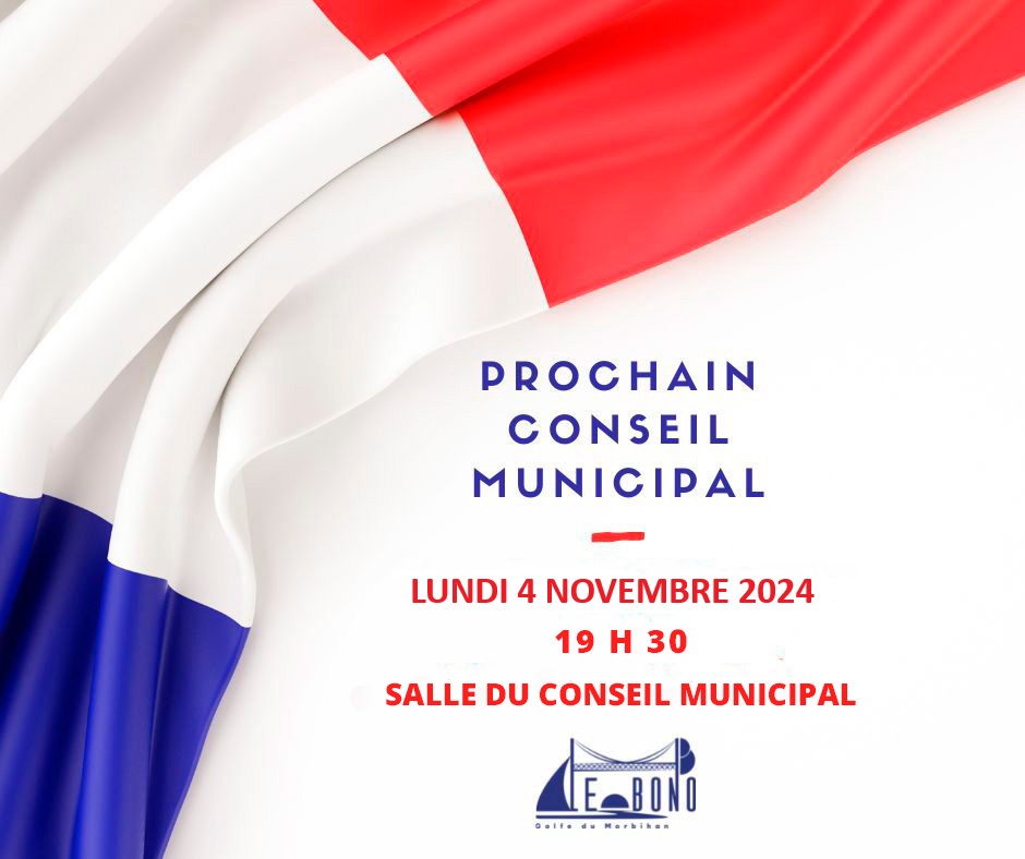 Conseil municipal – 4 novembre 2024