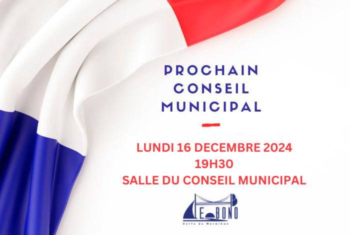 Conseil municipal – 16 décembre 2024