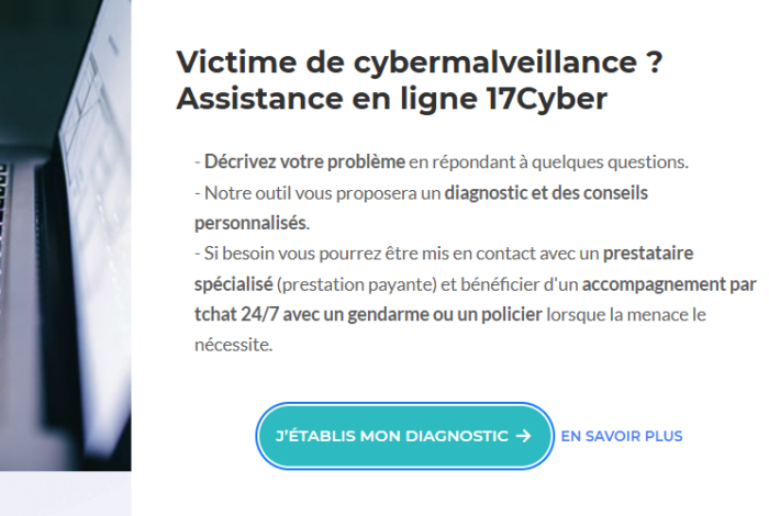 Victime d’une cyberattaque ? Une plateforme de diagnostic mise à votre disposition