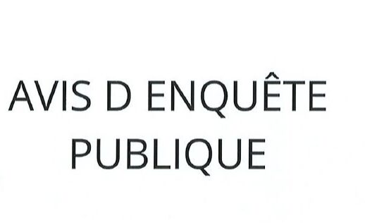 ENQUETE PUBLIQUE – « ENERGIES RENOUVELABLES »